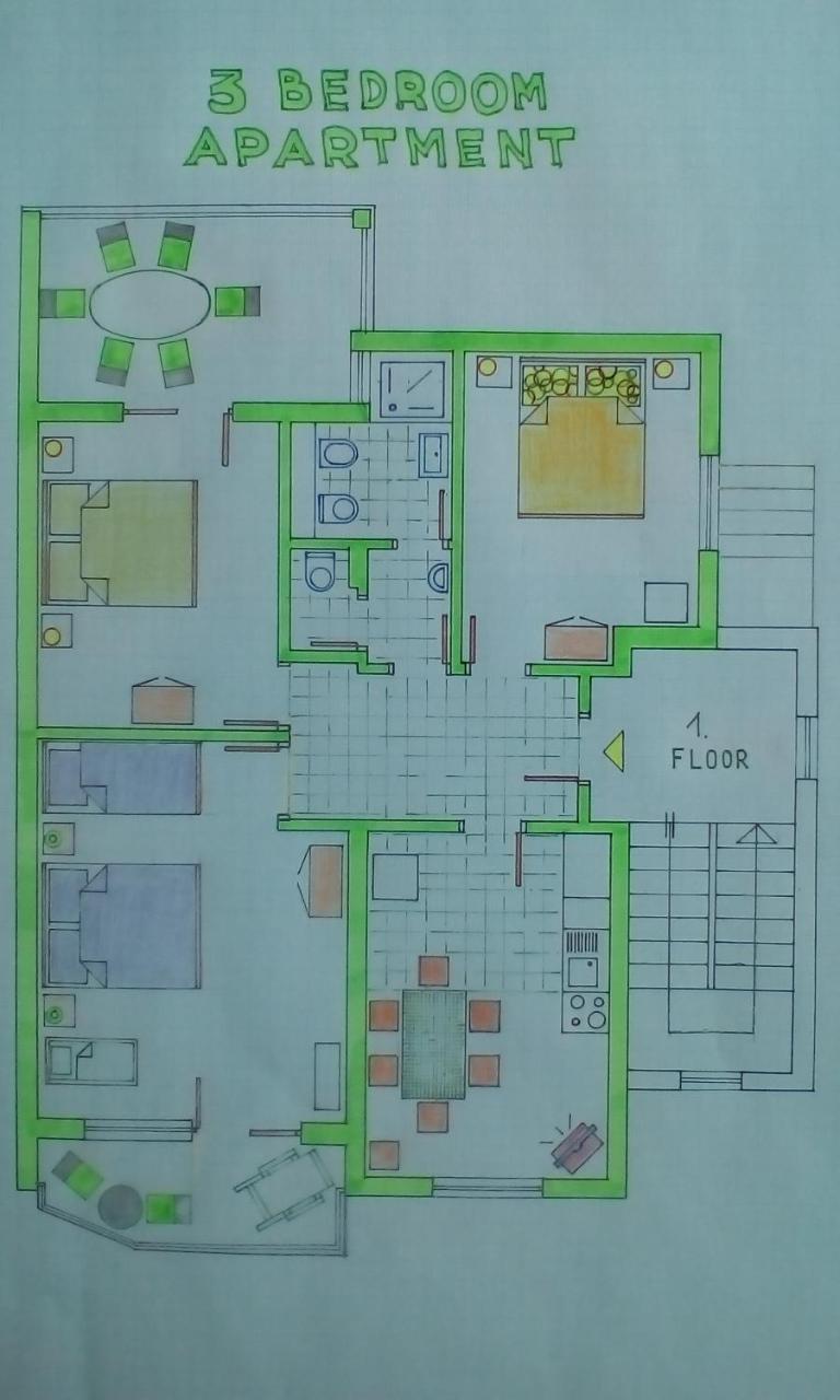 Apartment Gotovina Biograd Na Moru Esterno foto